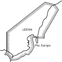 Restricted area of Gibraltar