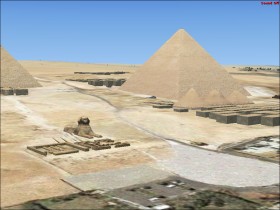 Egyptian pyramids, FSX