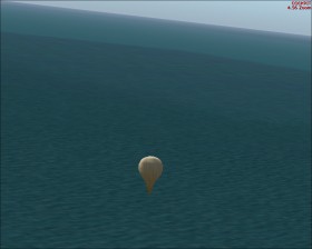 Weather balloon, FSX